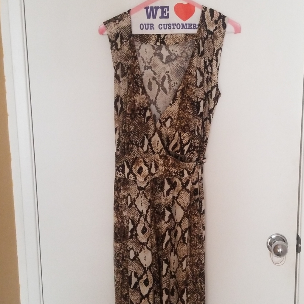 Animal Print Jumpsuit